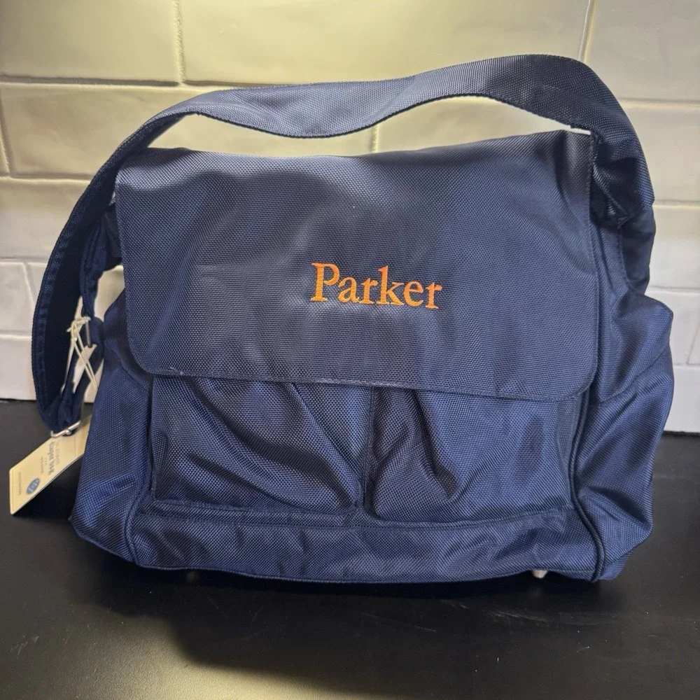 Pottery Barn Kids Navy The Ultimate Diaper Bag 'PARKER' New With‎ Tags